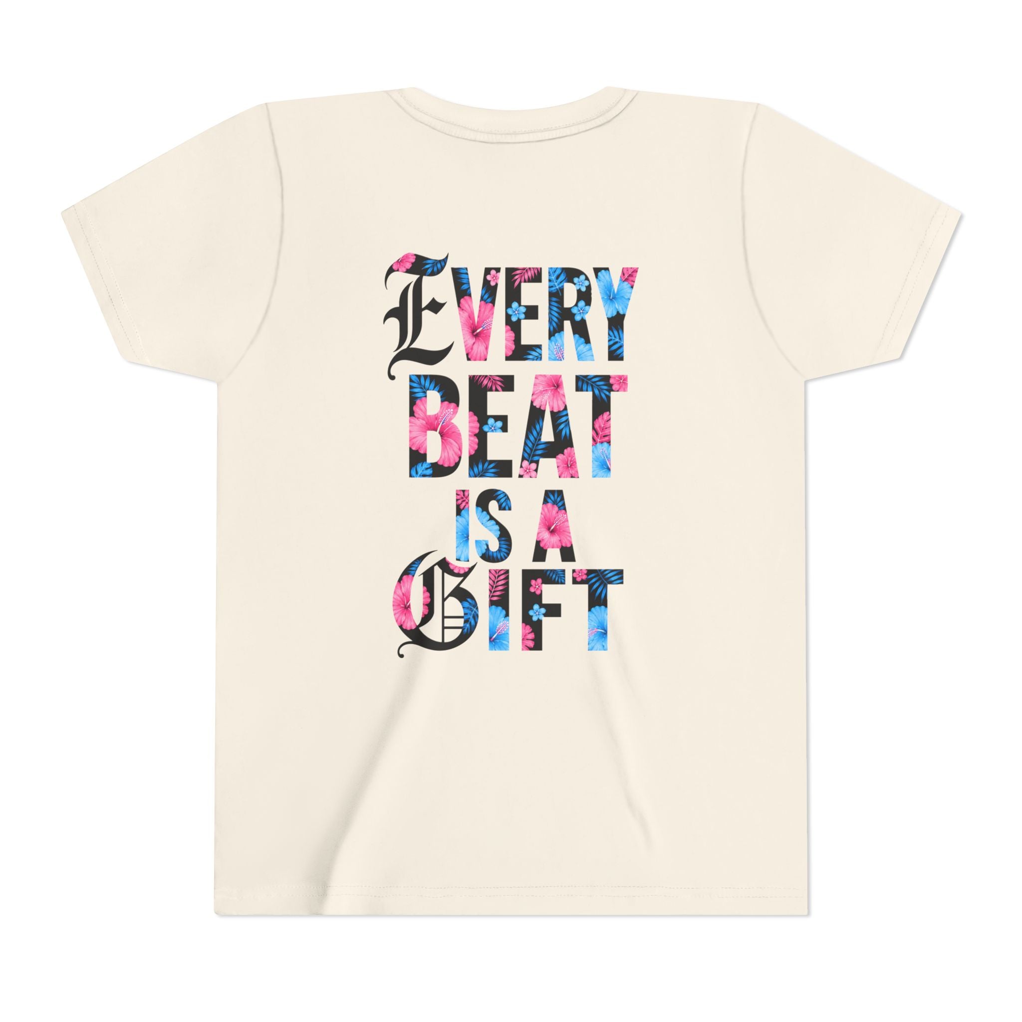 Youth Tee — "Every Beat Is a Gift" Graphic Shirt