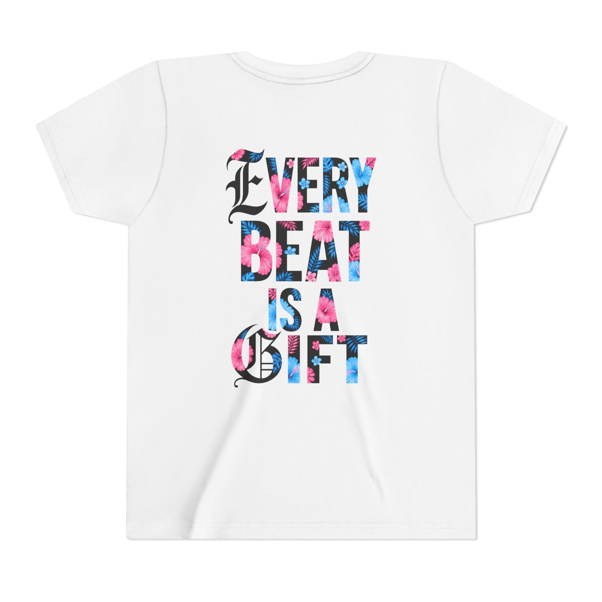 Youth Tee — "Every Beat Is a Gift" Graphic Shirt