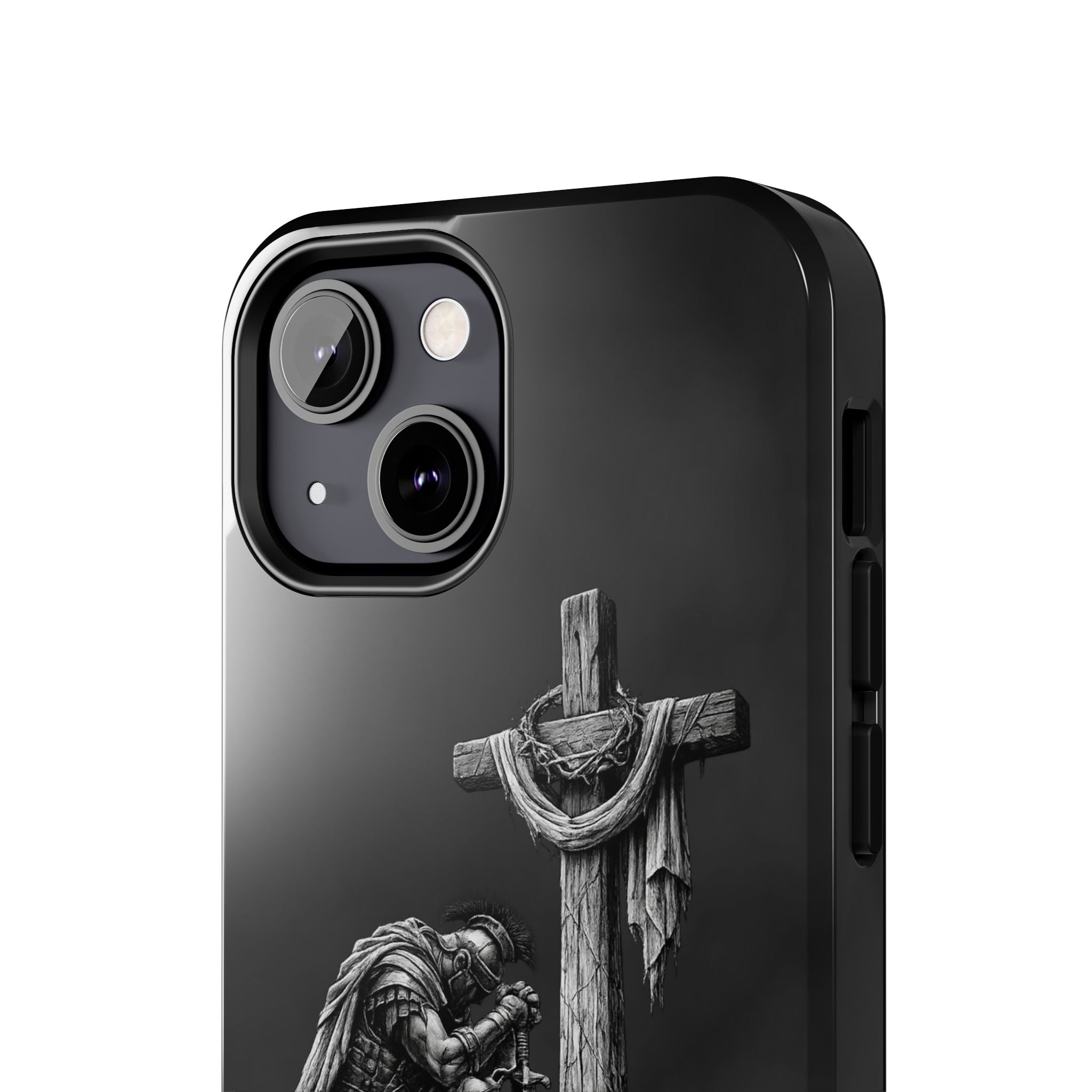 Warrior Faith iPhone 17 16 15 14 13 Case Isaiah 41:10 Scripture Case Christian Pro Max Case Strength Motivational Christian iPhone Case