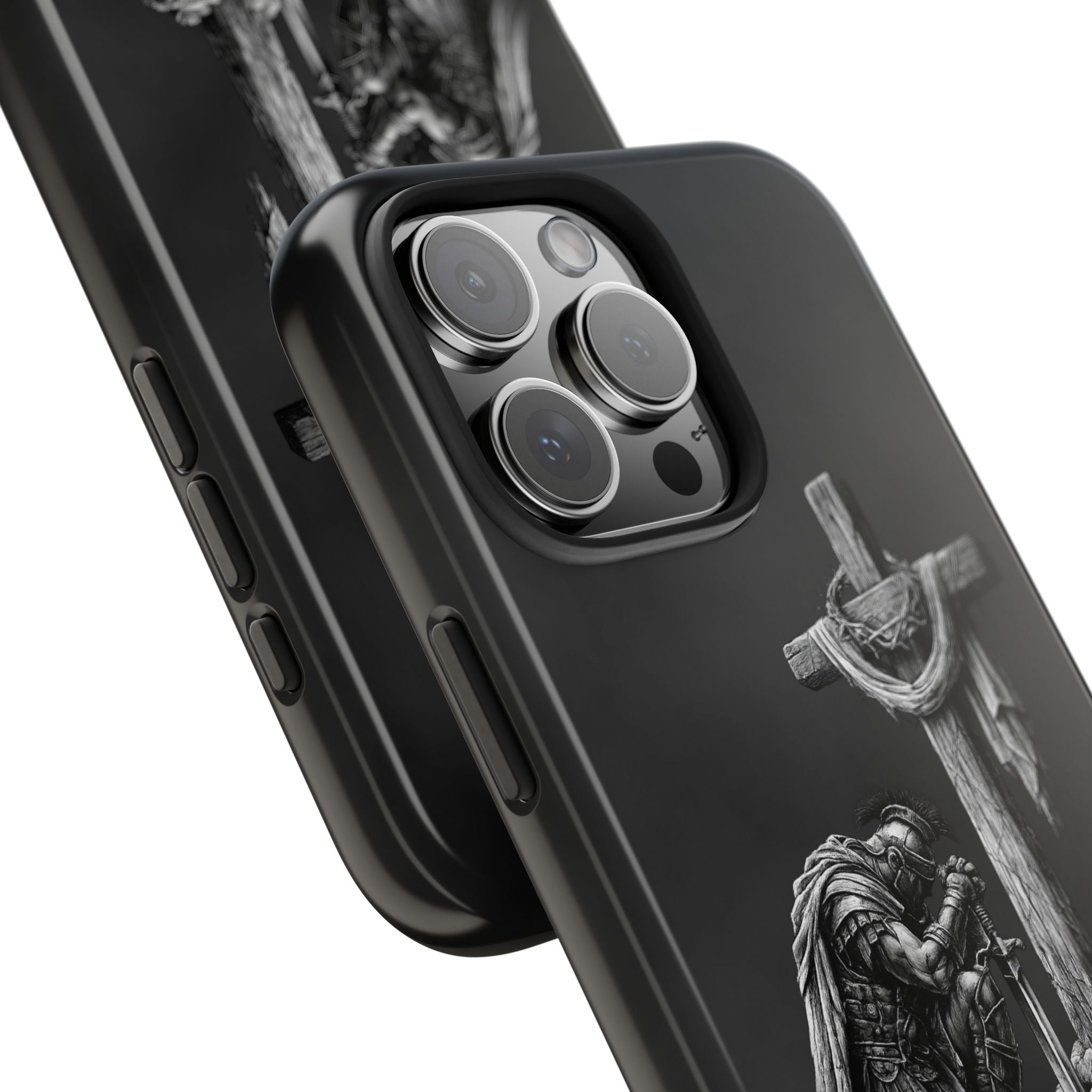 Warrior Faith iPhone 17 16 15 14 13 Case Isaiah 41:10 Scripture Case Christian Pro Max Case Strength Motivational Christian iPhone Case