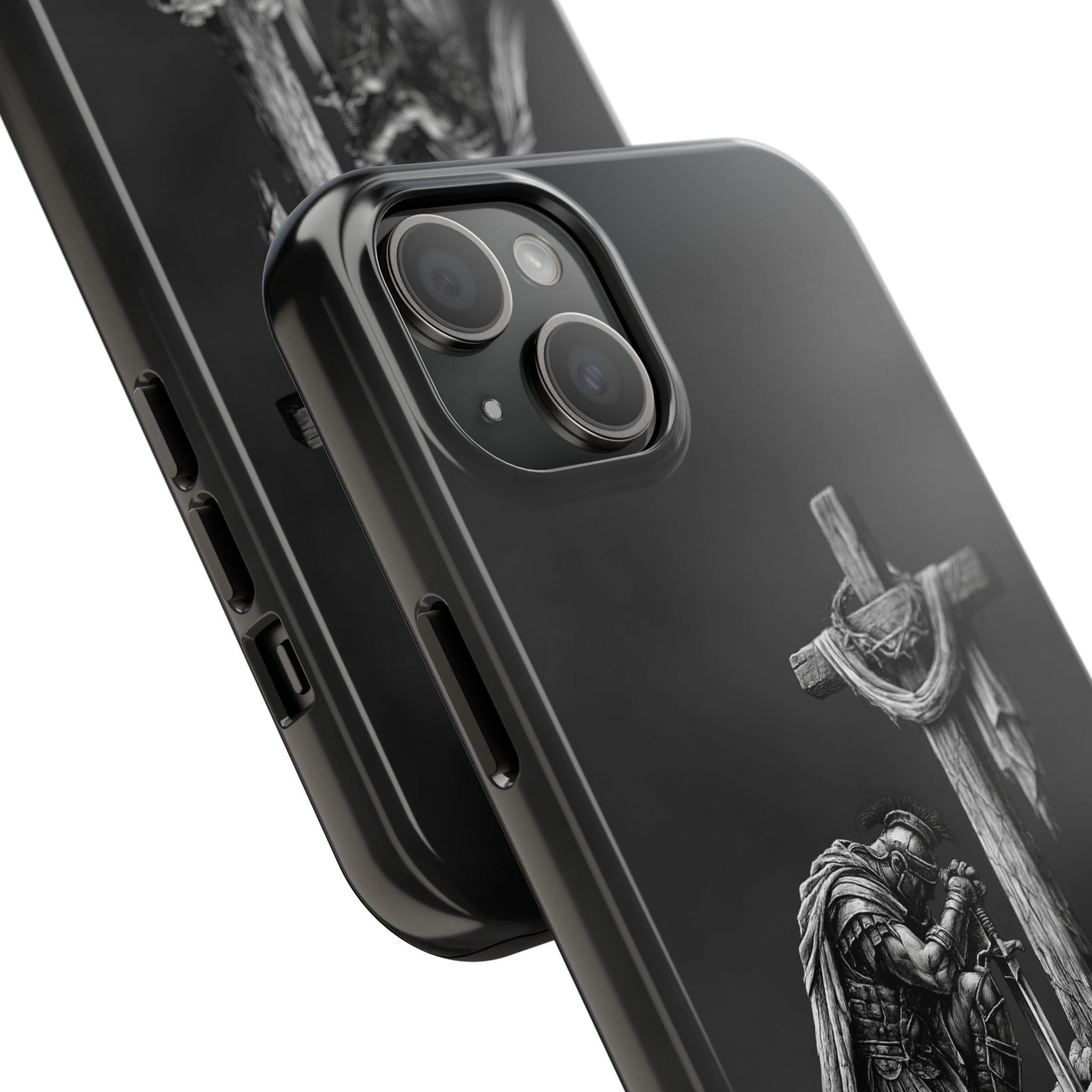 Warrior Faith iPhone 17 16 15 14 13 Case Isaiah 41:10 Scripture Case Christian Pro Max Case Strength Motivational Christian iPhone Case