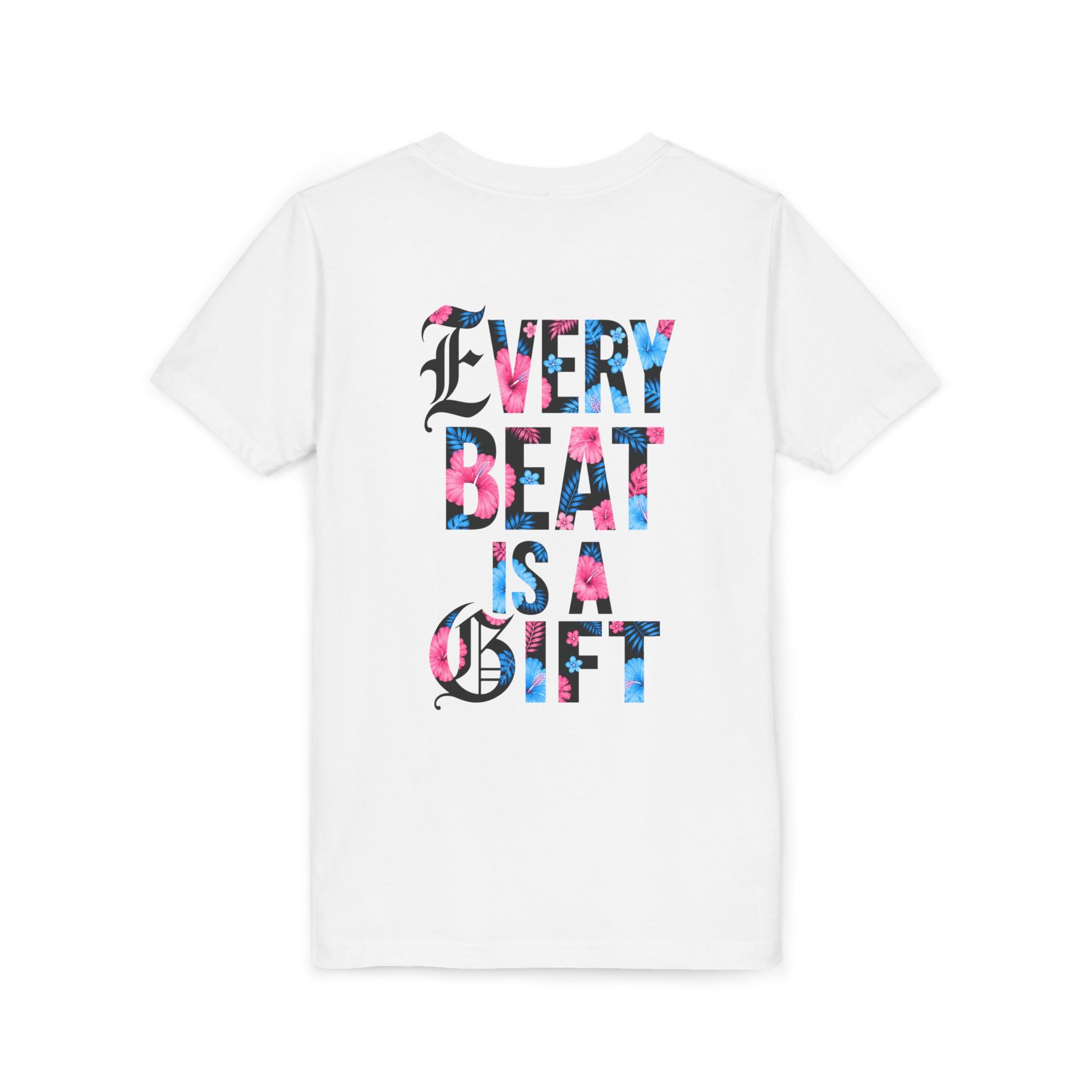 Youth Tee — "Every Beat Is a Gift" Graphic Shirt
