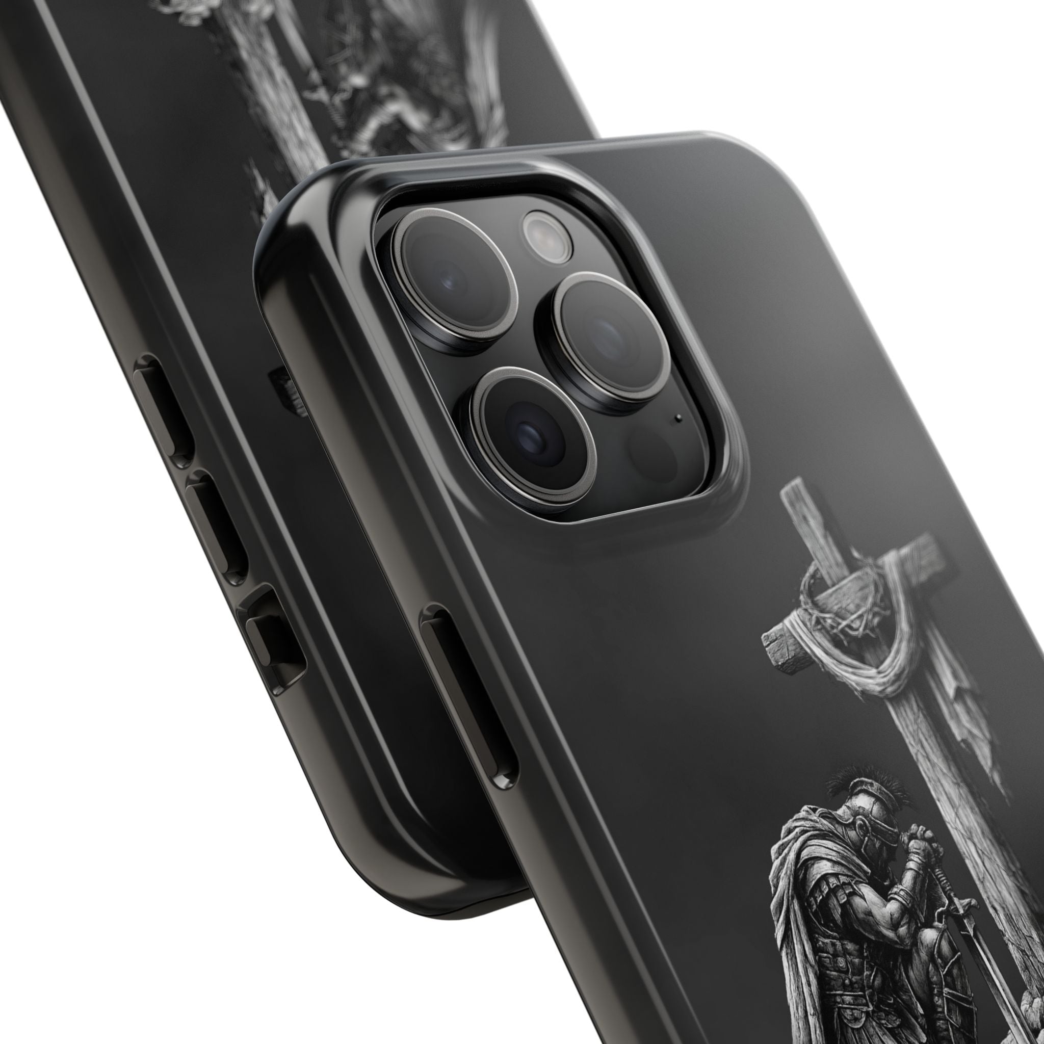 Warrior Faith iPhone 17 16 15 14 13 Case Isaiah 41:10 Scripture Case Christian Pro Max Case Strength Motivational Christian iPhone Case