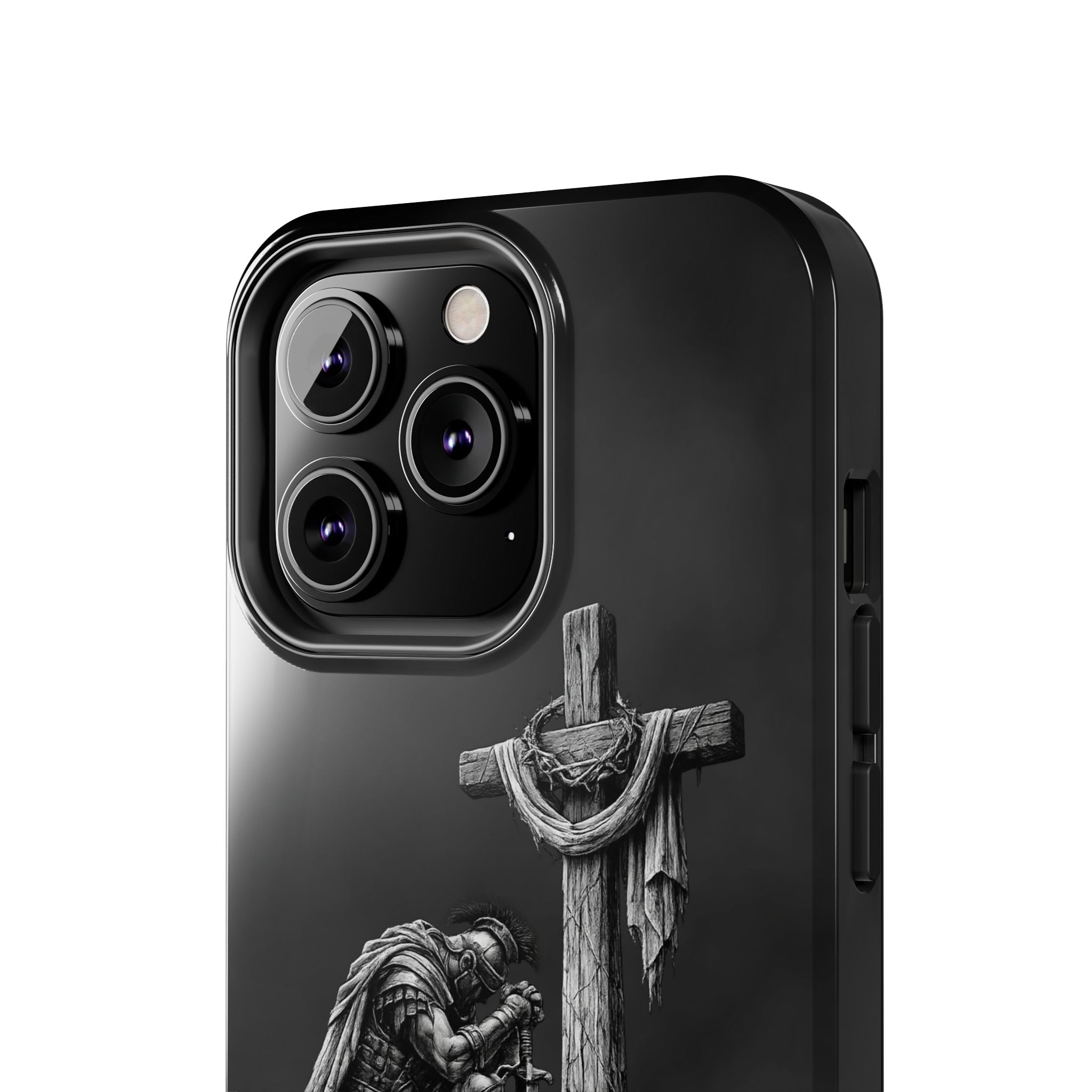 Warrior Faith iPhone 17 16 15 14 13 Case Isaiah 41:10 Scripture Case Christian Pro Max Case Strength Motivational Christian iPhone Case
