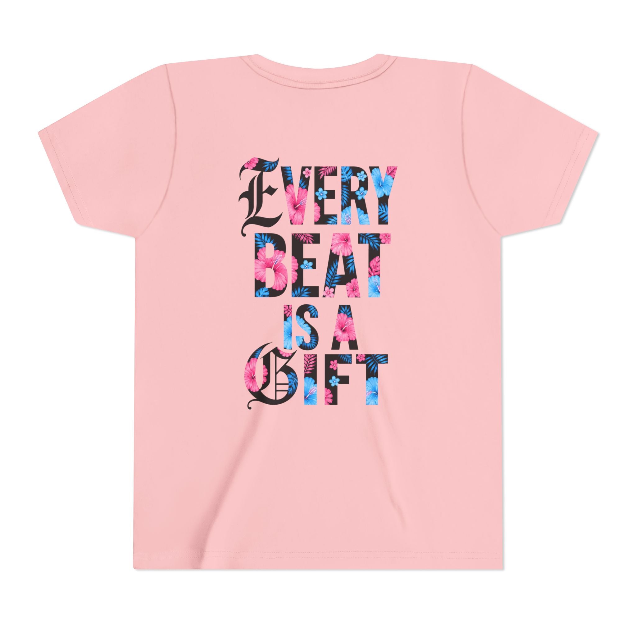 Youth Tee — "Every Beat Is a Gift" Graphic Shirt