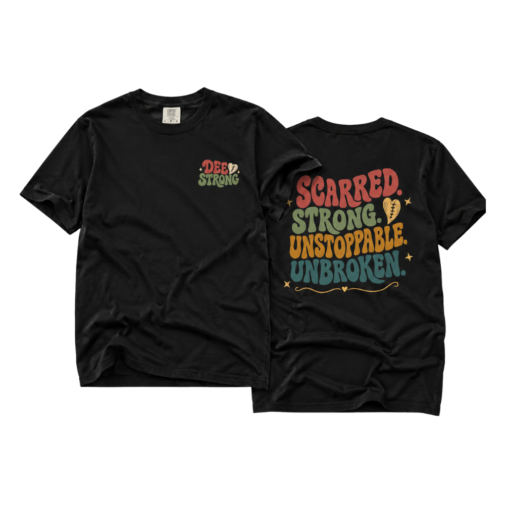 Scarred Strong Unstoppable Unbroken