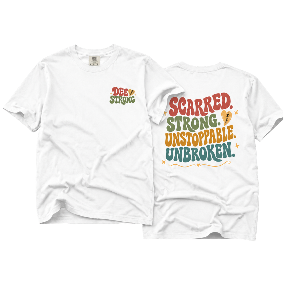 Scarred Strong Unstoppable Unbroken