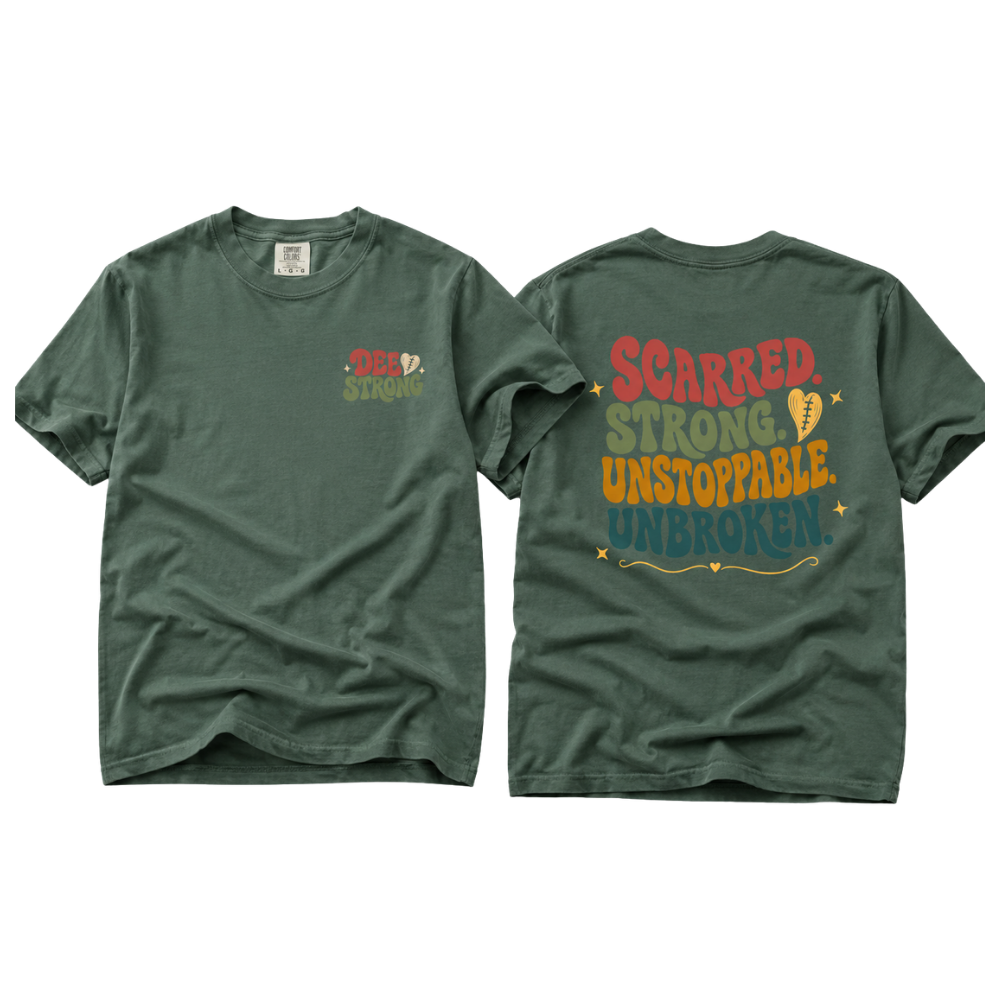 Scarred Strong Unstoppable Unbroken